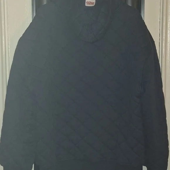 New York Yankees Quilted Jacket - Navy Blue & White Genuine Stitches Gear SZ XL - Picture 7 of 12